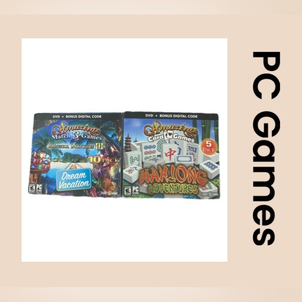 Match 3 Games Dream Vacation/Card Games Mahjong Adventures